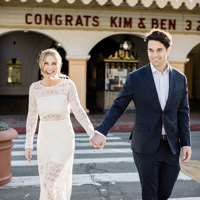 Real Weddings: Kim & Ben Kallam’s Santa Barbara Al Fresco Rehearsal Dinner