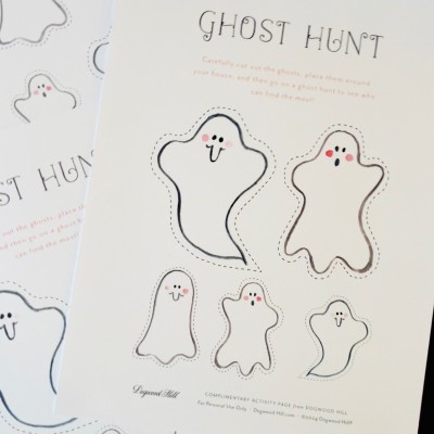 Free Printable Activity: Ghost Hunt